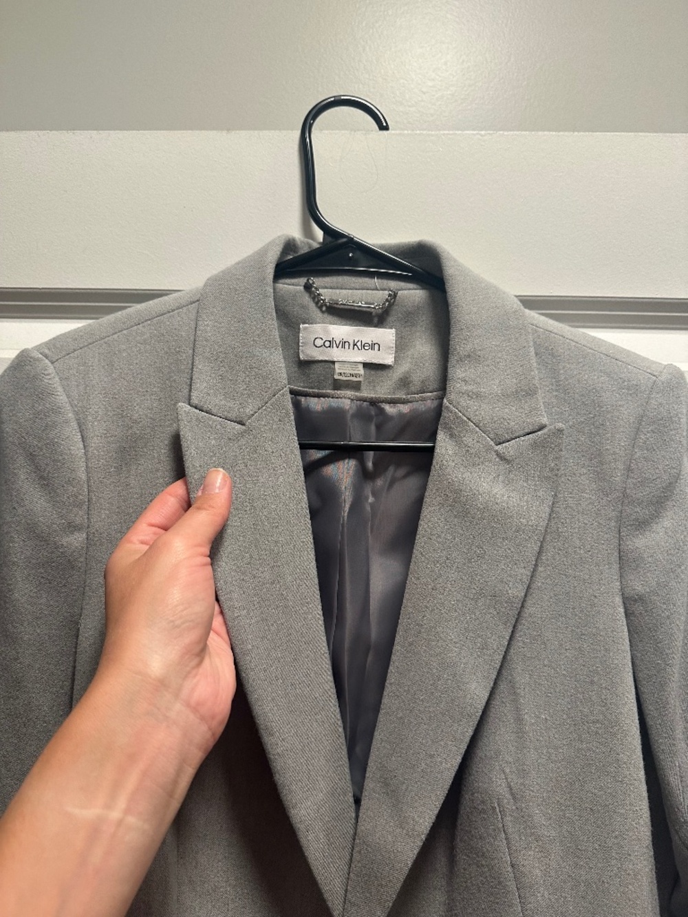 Suit Jacket Calvin Klein beautiful light grey